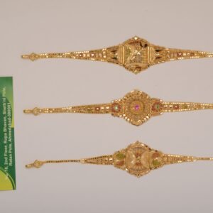 916 Gold  Floral   Armlet SANAR23