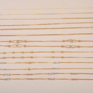 916 Gold  Delicate  Chain SANCH07