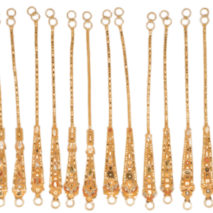 916 Gold Hallmarked Ear Chain SANEC03