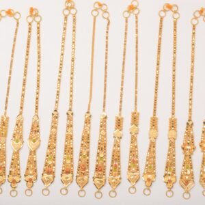 916 Gold  Charm  Ear Chain SANEC06