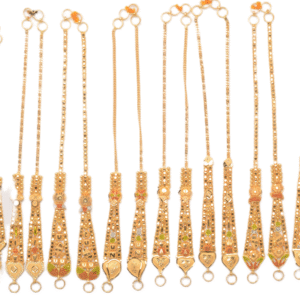 916 Gold Delicate Ear Chain SANEC07