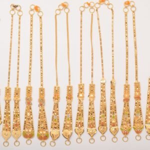 916 Gold  Delicate  Ear Chain SANEC07