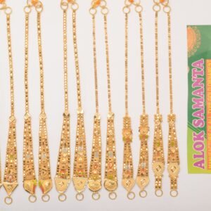 916 Gold  Royal   Ear Chain SANEC08