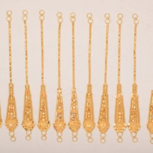 916 Gold  Designer  Ear Chain SANEC09
