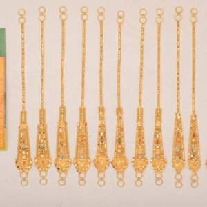 916 Gold  Indian Design  Ear Chain SANEC11