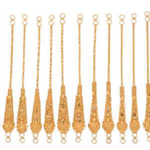 916 Gold Elite Ear Chain SANEC13