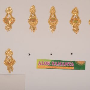 916 Gold Designer Earrings SANER100