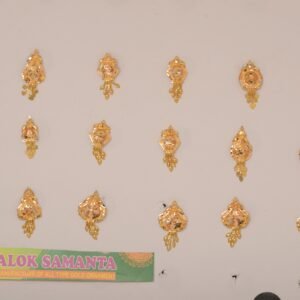 916 Gold Antique Earrings SANER102