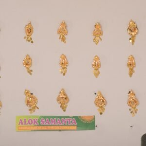 916 Gold Dazzling Earrings SANER103