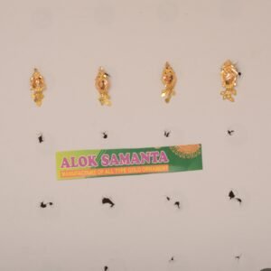 916 Gold Fancy Earrings SANER104