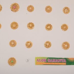 916 Gold Designer Earrings SANER107