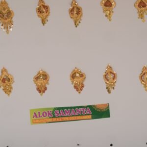 916 Gold Elegant Earrings SANER109