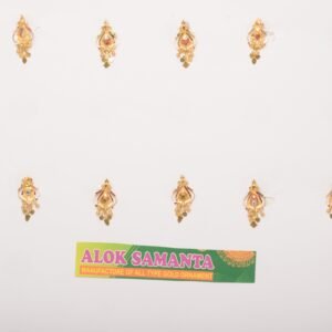 916 Gold Designer Earrings SANER115