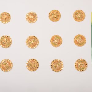 916 Gold Fancy Earrings SANER128