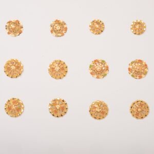 916 Gold Handmade Earrings SANER129