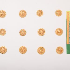 916 Gold Classic Earrings SANER130