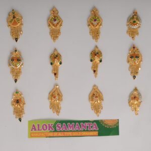 916 Gold Handmade Earrings SANER137