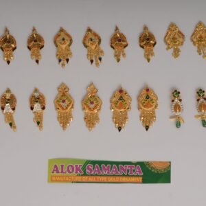 916 Gold Elegant Earrings SANER141