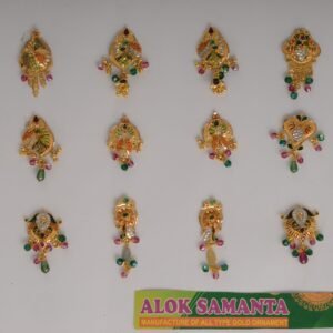 916 Gold Trending Earrings SANER143