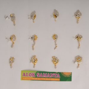 916 Gold Designer Earrings SANER147