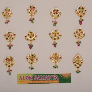 916 Gold Elegant Earrings SANER157