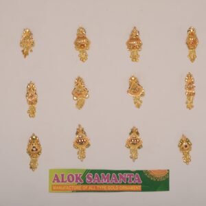 916 Gold Stylish Earrings SANER158