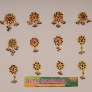 916 Gold Classic Earrings SANER170