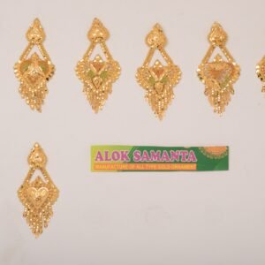 916 Gold Classy Earrings SANER21