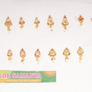 916 Gold Designer Earrings SANER24