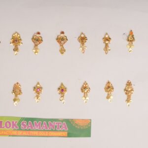 916 Gold Fine Design Earrings SANER28