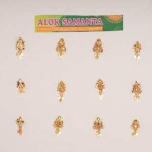 916 Gold Gorgeous Design Earrings SANER29