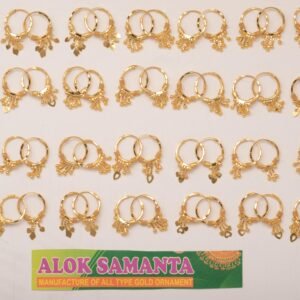 916 Gold Cocktail Earrings SANER36