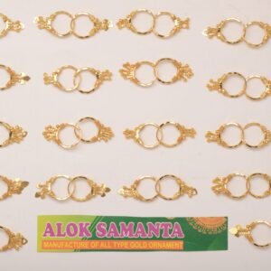 916 Gold Fancy Earrings SANER37