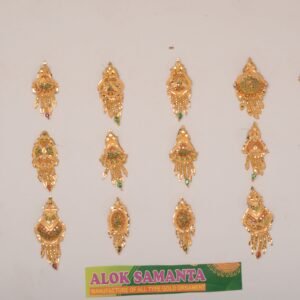 916 Gold Fine Earrings SANER43
