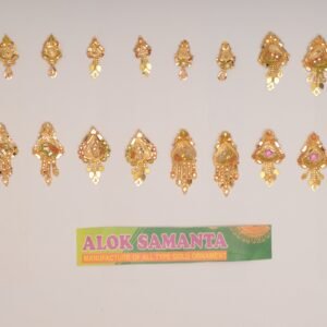 916 Gold Handmade Earrings SANER49