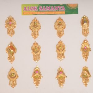 916 Gold Designer Earrings SANER51