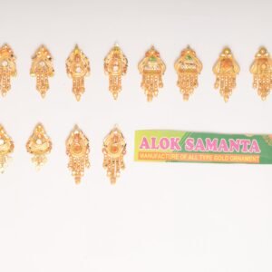 916 Gold Dazzling Earrings SANER54