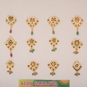 916 Gold Elegant Earrings SANER55