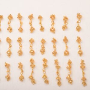 916 Gold Fancy Earrings SANER60