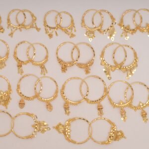 916 Gold Designer Earrings SANER63