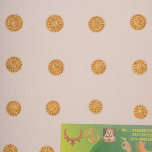 916 Gold Handmade Earrings SANER67