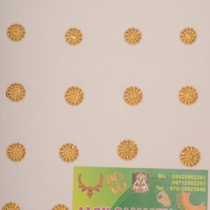 916 Gold Modern Earrings SANER68