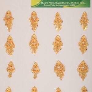 916 Gold Classic Earrings SANER69