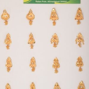 916 Gold Handmade Earrings SANER76
