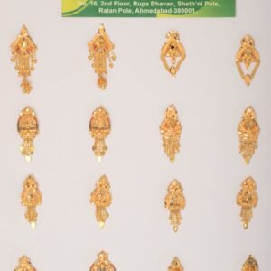 916 Gold Classic Earrings SANER77