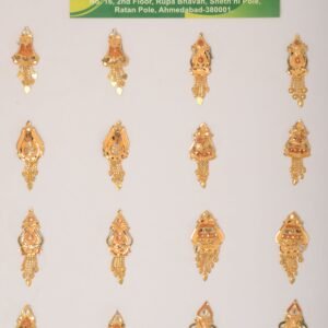 916 Gold Designer Earrings SANER78