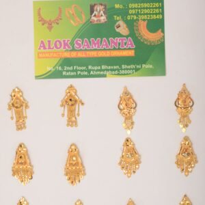 916 Gold Elegant Earrings SANER82