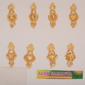 916 Gold Classic Earrings SANER99