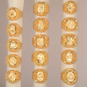 916 Gold Designer Gents Ring SANGR09