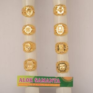 916 Gold Stylish Gents Ring SANGR15